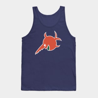 Coral color option. Fish saw sign on German submarines ww2 Tank Top